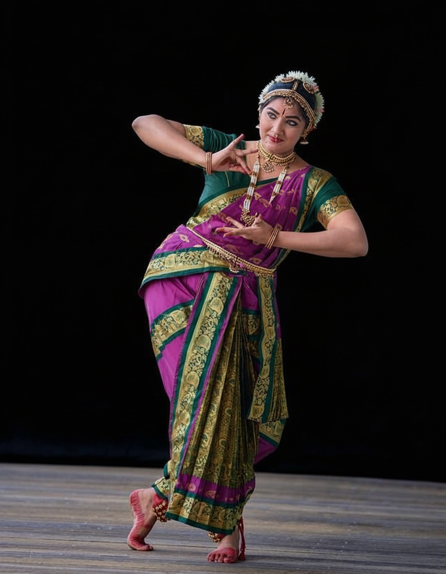Dr. Sahithi Latha Bandari - Kuchipudi Dancer